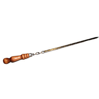 Шампур 2 сорт 55*12*3мм с деревян.ручкой